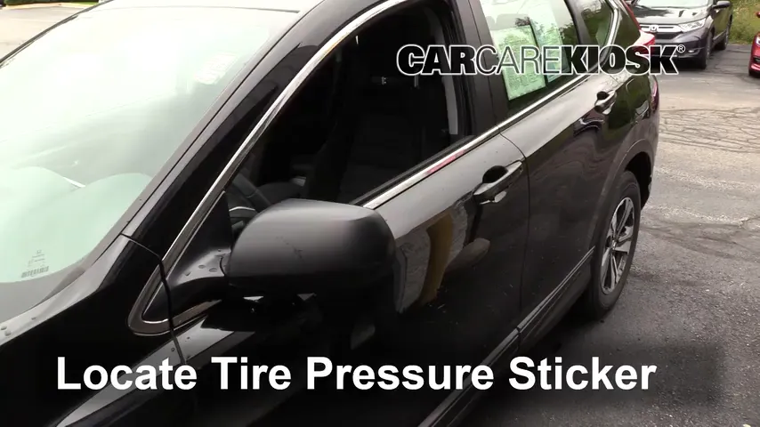 2018 Honda CR-V LX 2.4L 4 Cyl. Tires & Wheels Check Tire Pressure